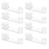 Navaris 8X Tope retenedor de Puertas - Set de 8X agarrador para Sujetar Puerta con Montaje...