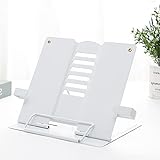 KETIEE Atril para Libros de Metal Plegable, Soporte Libros para Estudiar Soporte de...