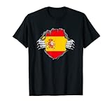 Camisa con la bandera de España Orgulloso de ser español Camiseta