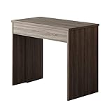 Mesa de Comedor Extensible, Consola Extensible, Mesa Multiposición, Acabado en Color...