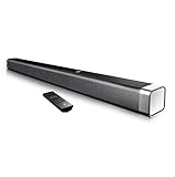 Barra de Sonido 2.0 Channel 110 dB, Altavoz Bluetooth de 37 Pulgadas con Graves...