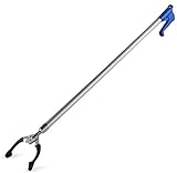 KONKY Pinzas Basura 93 cm Pinzas Jardinería, Agarrador de Brazos Largos de Aluminio,...