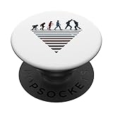 Evolución humana - Krav Maga vintage de luchador PopSockets PopGrip Intercambiable