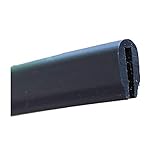 EUTRAS 2072 Protección de Bordes, Negro, 3 m