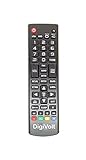 DiggitalWorld Mando Universal tamaño pequeño para Televisores LG, NO Necesita...