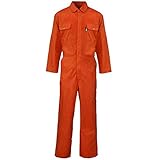 Tough Gear Mono para caldera, color naranja, naranja, 48