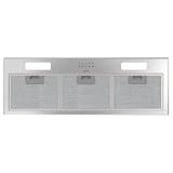 Cata GT PLUS 75 X/M Campana Extractora Integrada con 3 Velocidades de Extracción. Panel...