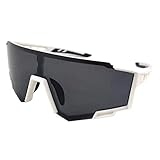 PJFCS Gafas de Ciclismo Polarizadas Gafas de Sol Mujeres Hombres Corriendo Protección UV...