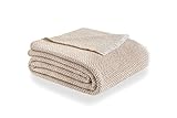 Todocama - Manta de algodón extrasuave, Four Seasons, colcha multiusos para sofá, manta...