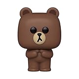 Funko 48151 POP Animation: Line Friends-Brown Collectible Toy, Multicolour