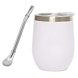 Moderno juego de calabaza Yerba Mate de acero inoxidable incluye taza de yerba mate de...
