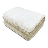 HTE Manta Cama 150/180 de Microfibra, Suave para Sofá, Manta Coche Ideal para Viaje, 220...
