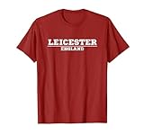 Leicester Inglaterra Vintage Leicester Camiseta