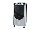 Climatizador evaporativo de muy bajo consumo con calefactor