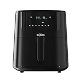 Solac - Freidora sin Aceite Léviter 7L | 1650W | 11 menús | Air Fryer 40-200º |...