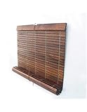 JARDIN202 - Persiana Madera Castaño | 73 x 125 cm