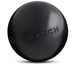 Obut Match Bolas de petanca negras (0), 73 mm, Negro , 680g