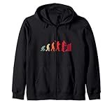 Evolution Brick Builder Master - Sitio de construcción vintage Sudadera con Capucha