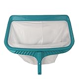 ereqeip Red de skimmer de hojas de piscina, malla de skimmer de piscina, redes de piscina...