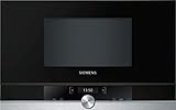 Siemens BF634RGS1 - Microondas (1220W, 59,4 cm, 31,8 cm, 38,2 cm) Negro, Plata, negro