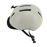 Casco para Niños Casco de Monopatín Correa de Barbilla Amigable con la Piel Gris...
