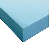 Planchas goma espuma poliuretano - Densidad Media D25kg (100x200x15cm) Azul- espuma para...