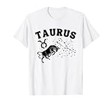Signo del zodiaco Tauro Cumpleaños Abril a mayo Horóscopo de astrología Camiseta