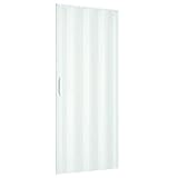 Puerta plegable 82 x 210 cm modelo extra estÃ¡ndar de PVC de color blanco con cierre...