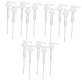 Yardwe 15 Piezas Extrusor Fructosa Mermelada Jarabe Plástico Blanco
