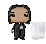 HARRY POTTER - Figura de vinilo de Severus Snape #05 Funko Pop (Bundled con funda...
