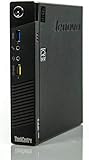 Lenovo ThinkCentre M93p USDT Tiny Quad Core i5-4590T - Ordenador de sobremesa (256GB Disco...