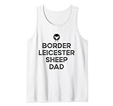 Ovejas Granjero PapÃ¡ Padre - Criador Frontera Leicester Ovejas Camiseta sin Mangas