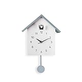 I-TOTAL® - Reloj de Cuco de Pared/ Reloj de Cuco con Sonido de chirrido, 25x12x27 cm...