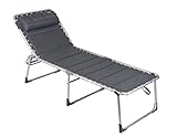 Crespo 1148231 AL-364 - Cama plegable, Gris, XL