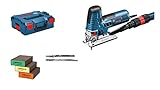Bosch Professional GST 160 CE - Sierra de calar (800 W, máx. 3000 cpm, corte 160 mm, 3...