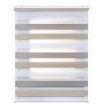STORESDECO Estor Noche y Día, Estor Enrollable con Doble Tejido para Ventanas y Puertas...