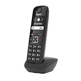 Gigaset AS690 - Teléfono inalámbrico - Gran pantalla gráfica - Calidad de audio...