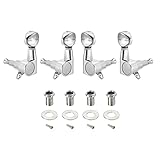 PATIKIL 6L Sellado Guitarra Afinadores Máquina Placas Afinación Clavijas Teclas Conjunto...