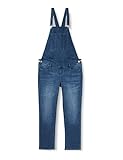 SUPERMOM Jeans Salopette Overol, Blue Denim-P327, W26 para Mujer