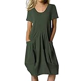 Vestido de verano para mujer, hasta la rodilla, vestido de cóctel para mujer, vestido de...