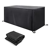 Funda Muebles Exterior Impermeable, 105x80x75cm/LxWxH Funda Mesa Exterior Impermeable...