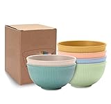 Goevcclei Paquete de 6 cuencos de plástico,irrompibles para pasta, vajilla , para...