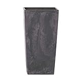 Maceta Alta 26,6 L Prosperplast Urbi Square Effect de plástico con depósito en Color...