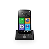 SPC ZEUS 4G PRO + carcasa – Smartphone para mayores 4G, Modo Fácil con iconos grandes,...