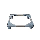 Samnuerly Lavadora portátil de 4 Patas Base móvil Secadora Ajustable Soporte Base...