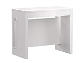 Iconico Home Zoom Mesa Consola Extensible con 3 Extensiones hasta 182 cm, Madera de...