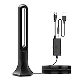 Antena de TV, antena digital HDTV, amplificador de recepción de 360°, amplificador de...