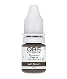 QBS Pigmentos de microblading para cejas, 10 ml, uso en máquina y a mano, selección de...