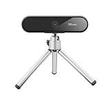 Trust Tyro Webcam 1080p Full HD con Micrófono para PC, Cámara Web USB, Enfoque...