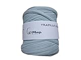 TRAPILLO CLÁSICO ALGODÓN EN COLOR AZUL CIELO PASTEL BOBINA GRANDE DE 14 CM DIÁMETRO,...